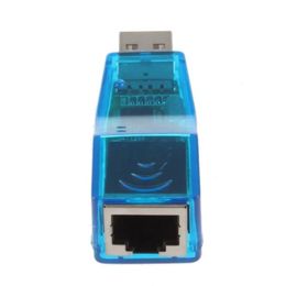 2024 Nieuwe USB 10/100Mbps Netwerkkaart USB naar RJ45 Ethernet LAN -netwerkconverter Geschikt voor PC Laptop Win 7 Android Mac -adapterhernet LAN
