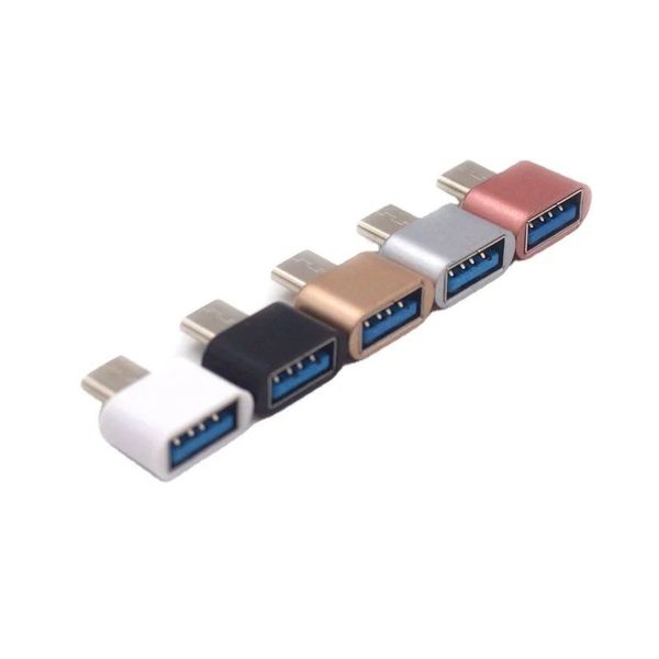 2024 NUEVO USB 3.0 Tipo-C OTG Cable Adaptador Tipo C USB-C OTG Convertidor para Xiaomi Mi5 Mi6 Huawei Samsung Mouse Teclado USB Disco Flash