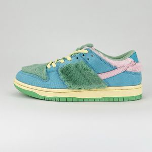 2024 Nouveau Verdy X Low Co Branded Series Low Top Absorber Dores Casual Shoes Casual Blue Green Rose 36-45