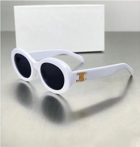 2024 Nouvelle version Designer Hommes Femmes Lunettes de soleil Cat's Eye Lunettes de soleil pour femmes Marque de luxe Haute apparence Crème solaire de haute qualité