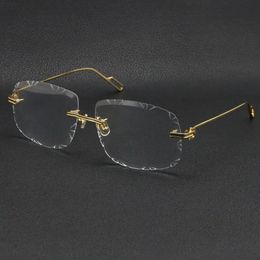 2024 Nuevo diseño de marco cuadrado de gafas de marco cuadrado Vintage Prescripción de estilo Steampunk Men Transparente Protección Clear Eyewear