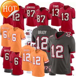 2024 Nieuwe Vita Vea Tom Brady Baker Mayfield Jersey Mike Evans Devin White Lavonte David Chris Godwin Antoine Winfield Jr Mike Alstott Tristan Wirfs Custom Football Jer