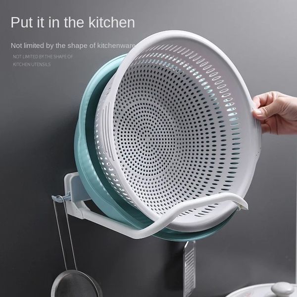 Gancho adhesivo fuerte para montar en la pared, colgador adhesivo para puerta, gancho de pared de acero inoxidable, soporte para lavabo, cocina y baño, novedad de 2024