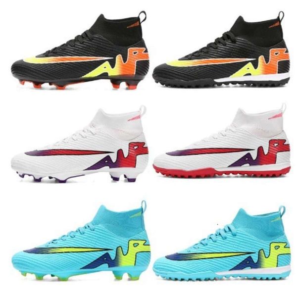 2024 nuevos zapatos de fútbol para hombres y mujeres, botas de fútbol TF AG, tacos de entrenamiento antideslizantes para jóvenes, talla superior 35-45