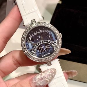 2024 Nieuwe dameswatch mnot hoogwaardige beweging Watchwomen Uhr Montre Icded SuperClone Automatic For Men Designer Diamond Women Watch Speedmaster horloges