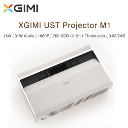 2024 Nieuwe Xgimi M1 Ultra Short Throw Projector 1080p Full HD 0.33 DMD UST Cinema Smart HDR Video Beamer voor Home Theatre Cinema