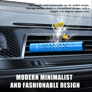 2024 nieuwste 1 -piece auto -parfum Auto luchtverfrisser uitlaat Vluchtklem Airconditioning Clip Magneet Diffuser Solid Parfum