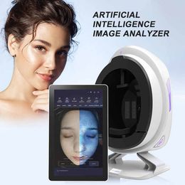 Testeur de visage 3D pour Salon de beauté, système de diagnostic d'analyse UV, détecteur de miroir, Machine d'analyse de la peau du visage, nouveauté 2024