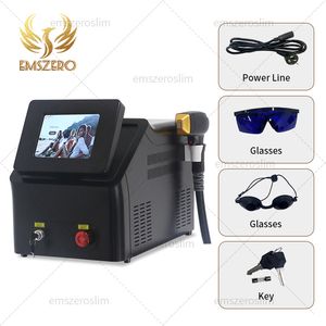 2024 Date Noir 2000W 808nm laser à diode 3 Longueur d'onde 755 808 1064nm Machine d'épilation Tête de refroidissement Épilateur indolore Visage Corps Instrument de beauté portable