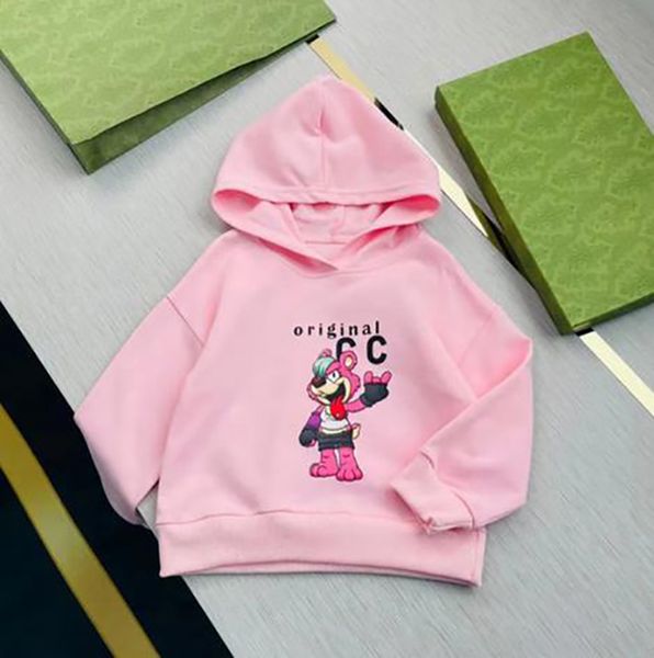 2024 NOUVEAL Designer Fashion Kids Jacket Jacket Boy Girl Girl Clothshirts Sportswear Automne Baby Hoodies Sweat à capuche