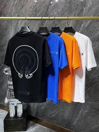 2024 NOUVEAT Designer Tshirt Men Femmes Streetwear Coeurs T-shirts Fashion Hiphop Stéréoscopique Print Tee Mens Mulicolor Coton Tees Blanc Black Black Clothing Polos
