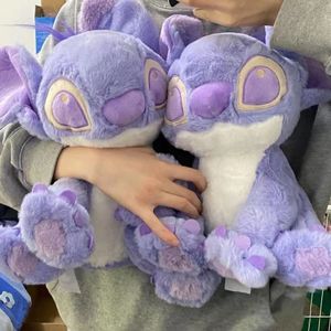 Muñecas de peluche de punto púrpura de tamaño gigante, monstruo de dibujos animados personalizado, regalo para enviar a novia, novedad de 2024, superventas, venta al por mayor