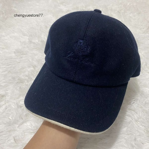 2024 El más nuevo Loro Piana para hombre Gorras para mujer Moda Gorra de béisbol Sombreros de cachemira de algodón Sombreros ajustados Verano Snapback Bordado Casquette Playa Sombreros de lujo Vety Niza