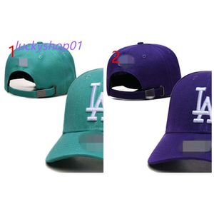 2024 Date Mens Cap Hat Designer S La Baseball Chapeaux Trucker pour Hommes Femmes Ronde Active Lettre Ajustable Peaked H5-5.23-9 Casquette de baseball IAS