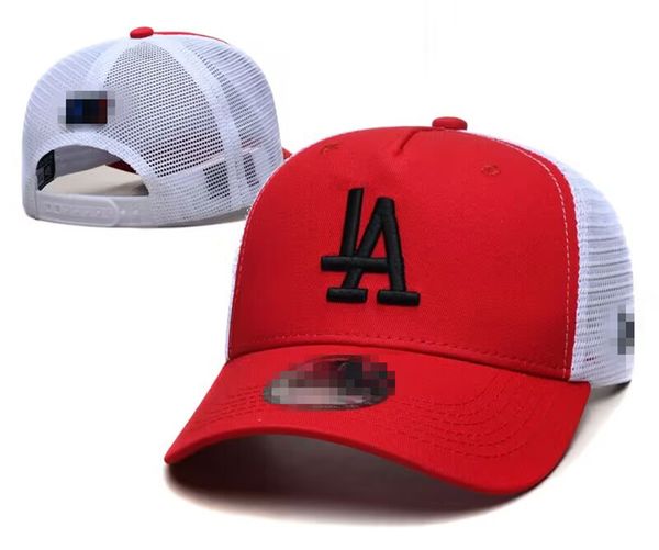 2024 El más nuevo para hombre Cap Hat Diseñadores Sombreros de béisbol Camionero para hombres Mujeres Ronda Carta activa Ajustable Gorra de béisbol con pico J4