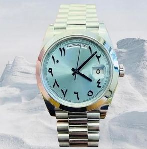 2024 Relojes de hombres de hombres en el Medio Oriente más nuevo 41 mm Mecánico Reloj Mecánico 904L Sapphire Acero inoxidable Improiección de agua impermeable Man de pulsera R125