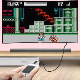 2024 Los jugadores de videojuegos portátiles Macaron más nuevos pueden almacenar 500 tipos de juegos Consola de juegos retro Consola de pantalla LCD colorida de 3,0 pulgadas con caja de venta al por menor