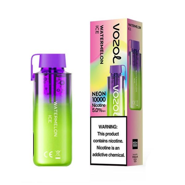 2024 El más nuevo Voozol Neon 10000 Bar Gear Star 9000 12000 Puffs Desechables Venta al por mayor Wape E Hookah Vape LCD Pantalla inteligente Caja digital Vapes