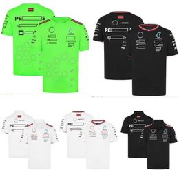 2024 NewF1 Racing Hoodie Zomer T-shirt met korte mouwen Hetzelfde aangepast