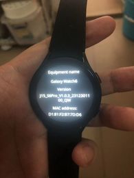 2024 Relojes inteligentes de Newset de alta calidad para reloj 6 44 mm 38 mm 40 mm LTE 1.4 '' Super AMOLED SMART SMAEL OXYGEN Medido 361mAh GPS GPS Sensor de frecuencia cardíaca Men relojes