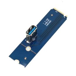 2024 NGFF M.2 a PCI-E X16 Adaptador de la ranura Adaptador Gráfico Gráfico de la tarjeta Extensión Adaptador Cable Minifor Gráfico Extensión de extensión