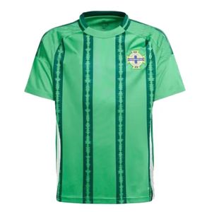 2024 Irlande du Nord Jersey Soccer Men Set Set Kids Kit Uniform 2025 Divas Charles Evans 24 25 Football Shirt Charles Ballard Home Away 123456