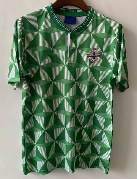 2024 Jerseys de fútbol de Irlanda del Norte Set Kit Kit Kit Uniforme 2023 Divas Charles Evans 23 24 25 Camisa de fútbol Charles Ballard Best Brown 1979 1988 1990 1992 1994 R 506