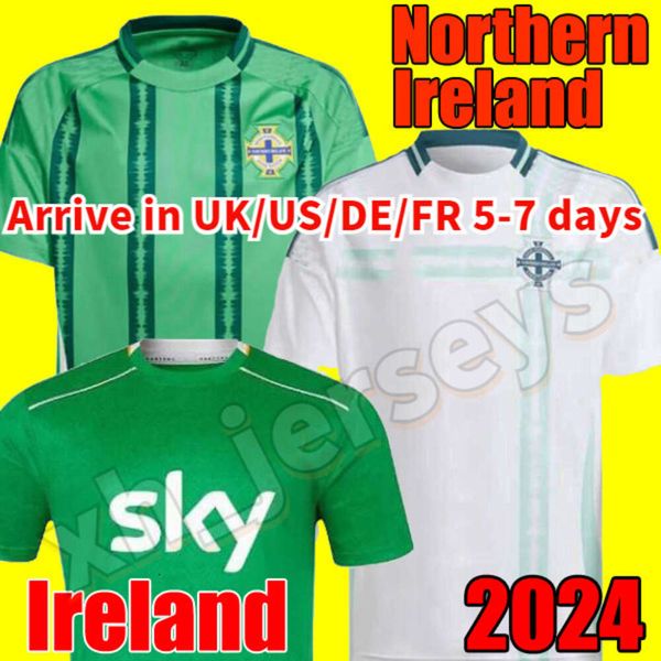 2024 Northern Soccer Jerseys Men Set Kid Kit Kit Uniform 2025 Divas E 24 25 Ireland Jersey Football Shirt Charles Ballard Best Brown Home Away