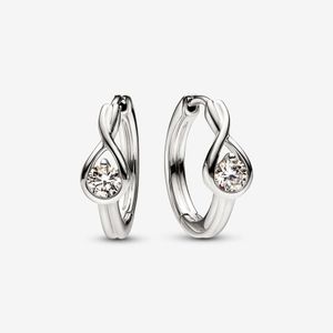 2024 november Honey Eternity Circle Stud -oorbellen DIY Fit S Style Fashion Jewelry