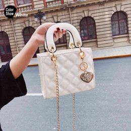 2024 Nu Cross Body Avondtassen Luxe Tassen Voor Vrouwen Geruite Jelly Bag Snoep Kleur Flap Mini Ontworpen Dames Schouderketting Tote Messenger Crossbody Handtas Cadeau PP