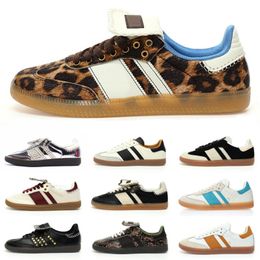 2024 Wales Bonner Leopard Jjjjound Og Pony Tonal Core Black Serren Serpentine Cream Wit Sand Strata bezaaid Pack Black Wonder Shoes Men Women Sports Sneakers