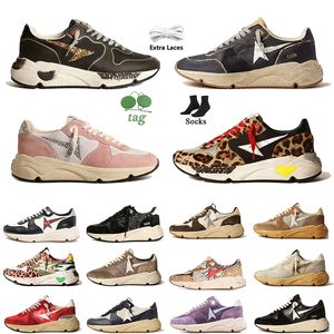 2024 OG NOUVEAU créateur de mode Chaussures décontractées Running Sole Stars Stars Golden Sneakers Femme Men Bettoye en cuir en cuir en cuir