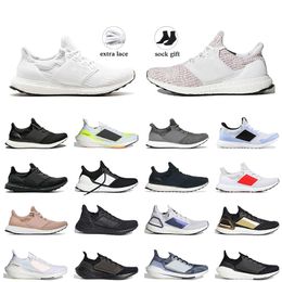 2024 OG Original 19 Ultra Boost 4.0 Chaussures de course en plein air Panda Triple White Gold Dash Grey DNA Crew Navy Mode Hommes Femmes Plate-forme Mocassins Baskets de sport Baskets