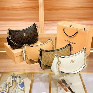 2024 Olay New Old Flower Full Cuir Mahjong Mahjong Underarm Single Single Crossbody Handheld Women's Bag 80% Factory Wholesale