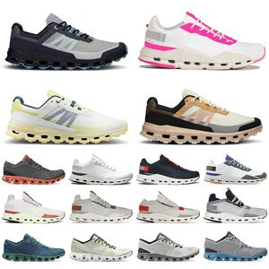 2024 On Clo Chaussures décontractées Chaussures de course Hommes Femmes Haute Qualité Clo Fuchsia Rose Vert Hauteur Augmentant Tenue Quotidienne Marcheur Baskets Taille 36-45