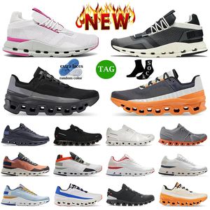 2024 On Cloud Nova Running Chaussures de plein air sur Cloudnova Rose Blanc Onclouds Plate-forme Baskets Hommes Femmes Run Pink Clouds Monster Mens Shoe Sports Trainers Runners 36-45