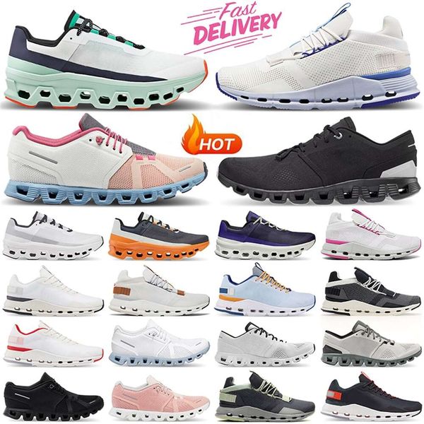 2024 sur Cloud Nova Chaussures de course pour hommes Femmes Cloudmonster Cloudnova Designer Baskets Triple Noir Blanc Rose Hommes Femmes Sports de plein air Baskets Free Ship