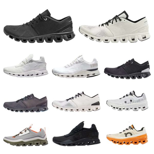 2024 sur les nouvelles chaussures de course Cloud 5 X Federer Hommes Noir Blanc Entraîneurs Entraînement Cross Cloudaway Nova Cloudnova Form X 3 Tous Cloudmonster Femmes Baskets de sport S30