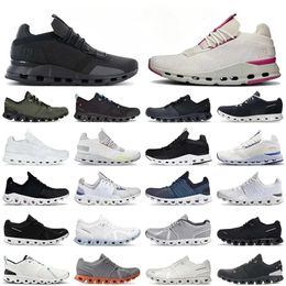 2024 OnCloudnova Zapatos de diseñador Nova Pink White Pearl x3 Zapatillas de tenis Iron Hay black Neon rose red hombres y mujeres zapatillas de deporte de entrenamiento al aire libre Zapatos casuales para caminar