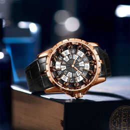 2024 ONOLA Classic Quartz Watch Men's Watch imperméable, à la mode, personnalisé, tendance et célèbre montre de montre pour hommes