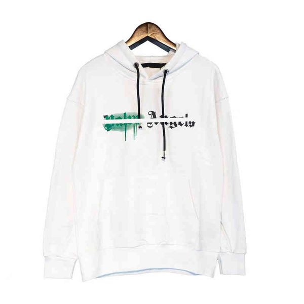 2024 Printemps original Designer Palms Angels Hommes Sweat à capuche Pull Sweatshirts Sweat à capuche à manches longues à capuche Jumper Mens Haute Qualités 7T