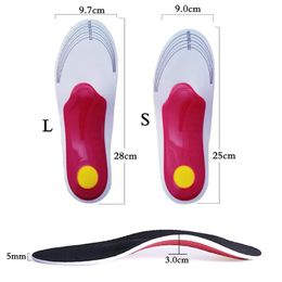 2024 Orthopedic insemies Semel for Flat Foot Orthotics Gel chaussures semelle PAD INSERT PAC PAD PAD POUR PLANTAR FASCIITE FEET CARE HOMME FEMMES