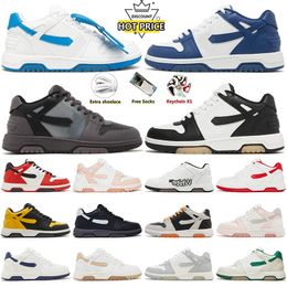 2024 Out Of Office Designer Casual Chaussures Low Offes Blanc Vintage En Cuir En Détresse Marche Hommes Femmes Mocassins Baskets Plate-Forme Hommes Chaussures Femmes Baskets