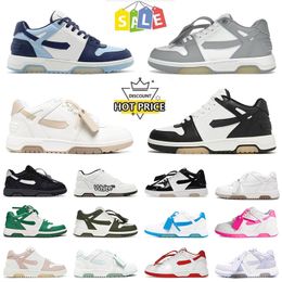 2024 Out Of Office Scarpe firmate Scarpe Colore misto Lace Up Uomo piatto Nero Bianco Nero Rosa Giallo Verde uomo Donna scarpe da ginnastica Taglia 36-45