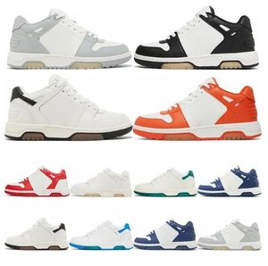 2024 Fuera de la oficina Low Top Offs Zapatos de baloncesto Zapatos para correr blancos Hombres Mujeres Zapatos casuales Diseñador de moda de lujo Zapatillas de deporte al aire libre azul claro 36-46