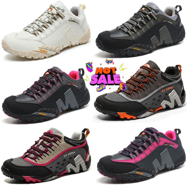 2024 esportes ao ar livre pro-botas de caminhada de montanha, sapatos de trekking das mulheres dos homens, calçado de caminhada resistente ao desgaste sapatos de escalada verão