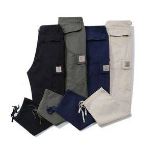 2024 Pantalons surdimensionnés pour hommes Carhart Pantalons de créateur Casual Salopette ample Pantalons multifonctionnels Pantalons de survêtement de poche Lsdrkhm 555zzz