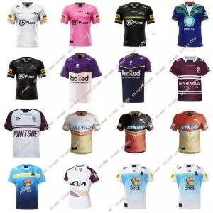 2024 Penrith Panthers Rugby Jerseys Gold Coast 23 24 Titans Dolphins Sea Eagles STORM Brisbane thuis weg shirts Maat S-5XL