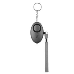 2024 Alarme de sécurité personnelle auto-défense 130 dB Alarme d'urgence forte Keychain Keychain Portable Sécurité anti-satyr pour femmes