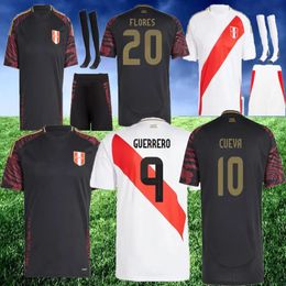 2024 Jerseys de football du Pérou 24 25Home Away Copa Football Shirts Pizarro Farfan Cueva Eleccion Peruana Cuevas Solano Flores Cubillas Pineau